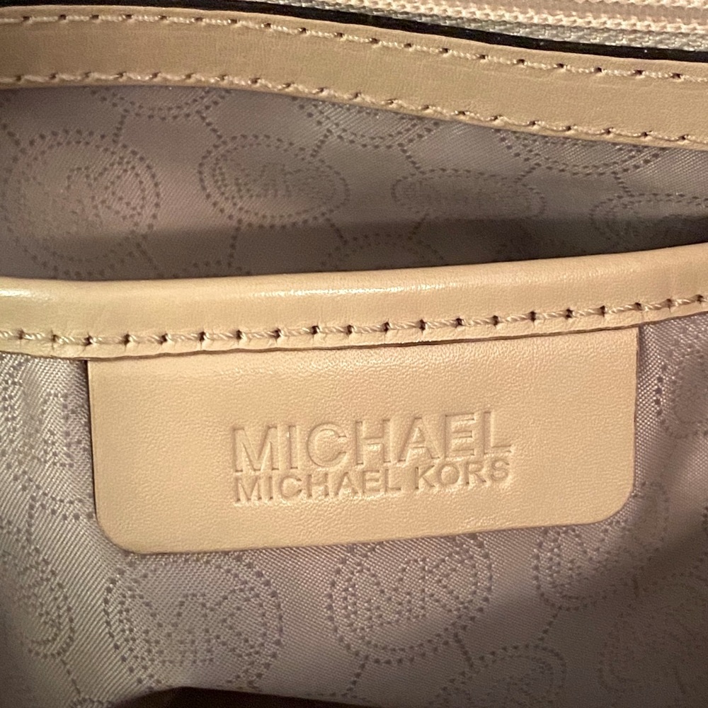 Michael Kors Metallic Tote - Picture 4 of 13